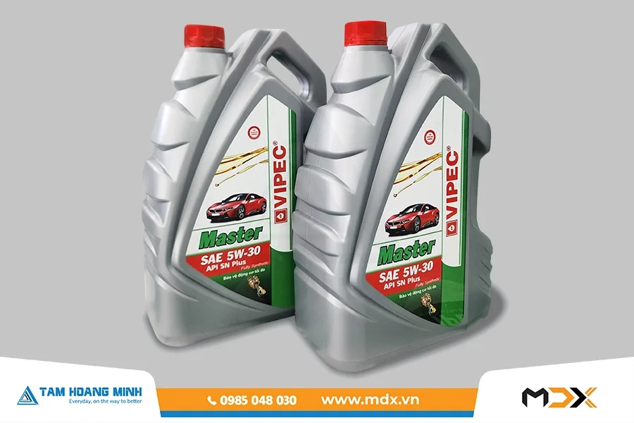 MASTER SN PLUS 5W-30 - Nhớt động cơ chuyên xăng cao cấp dành cho xe ô tô — Vipec