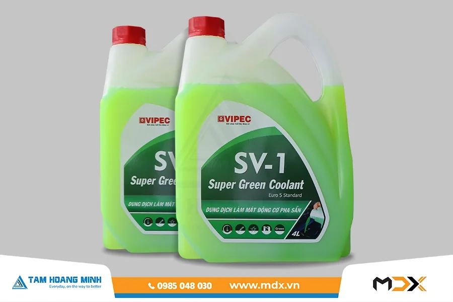 SV-1 - Dung Dịch Làm Mát Động Cơ Pha Sẵn — Vipec